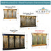 Adagio Deep Creek Falls 69H x 91W - Majestic Fountains and More