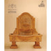 Anduze Concrete Outdoor Garden Wall Fountain with 3 Basins - Tall or Short - 1298-1299 - Majestic Fountains