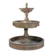Antica Lion Head Concrete Outdoor Courtyard Fountain with Basin - 1024 - Majestic Fountains