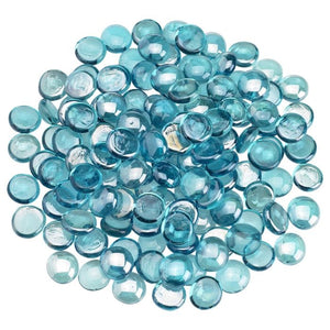 Aqua Blue Luster Fire Beads - Majestic Fountains