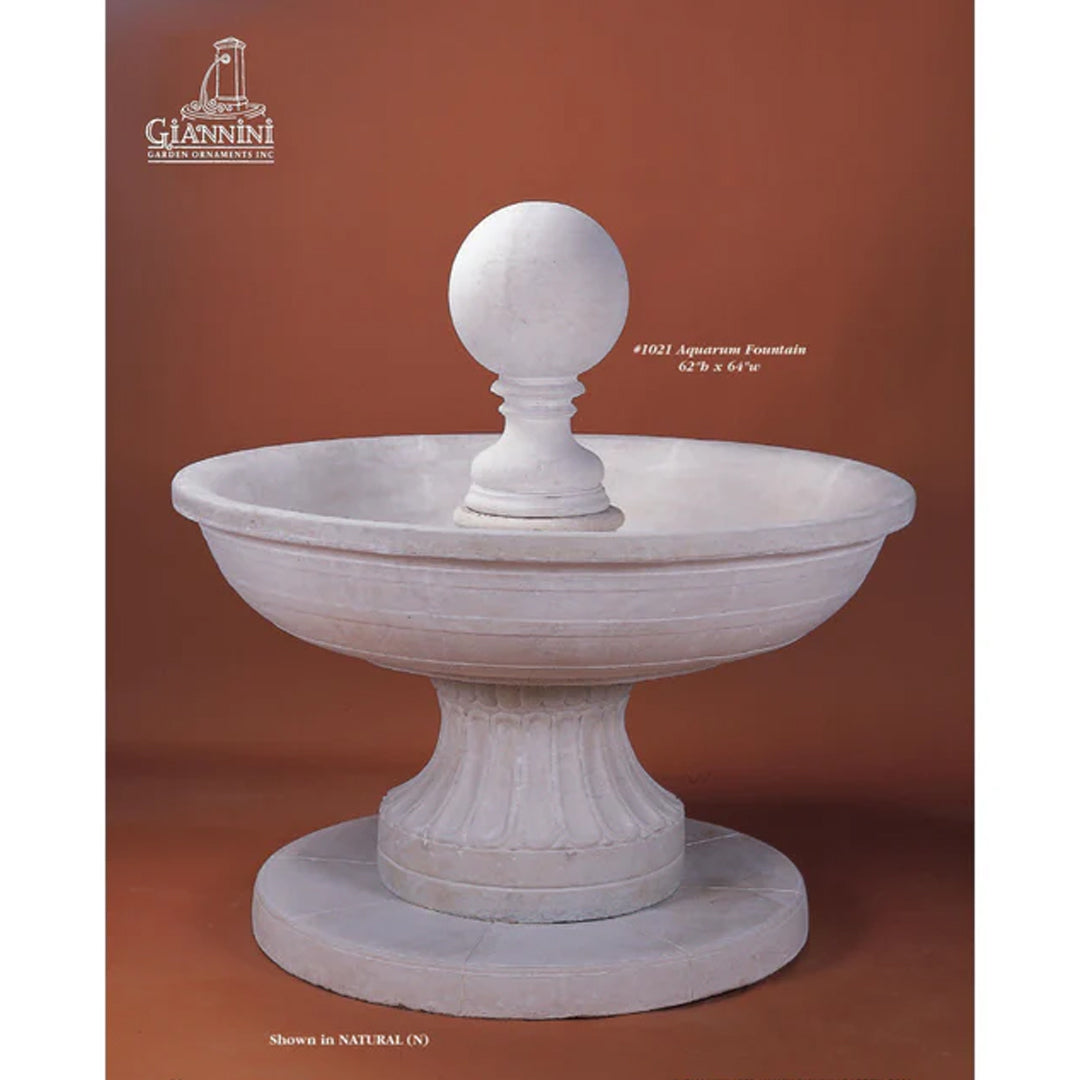 Aquarum Concrete Outdoor Garden Fountain - 1021 - Majestic Fountains