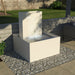 Aqueous Fountain in Powder Coated Aluminum -Majestic Fountains