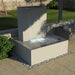 Aqueous Fountain in Powder Coated Aluminum -Majestic Fountains