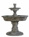 Artesia Slate 2 Tier Outdoor Fountain - 1153 - Majestic fountains