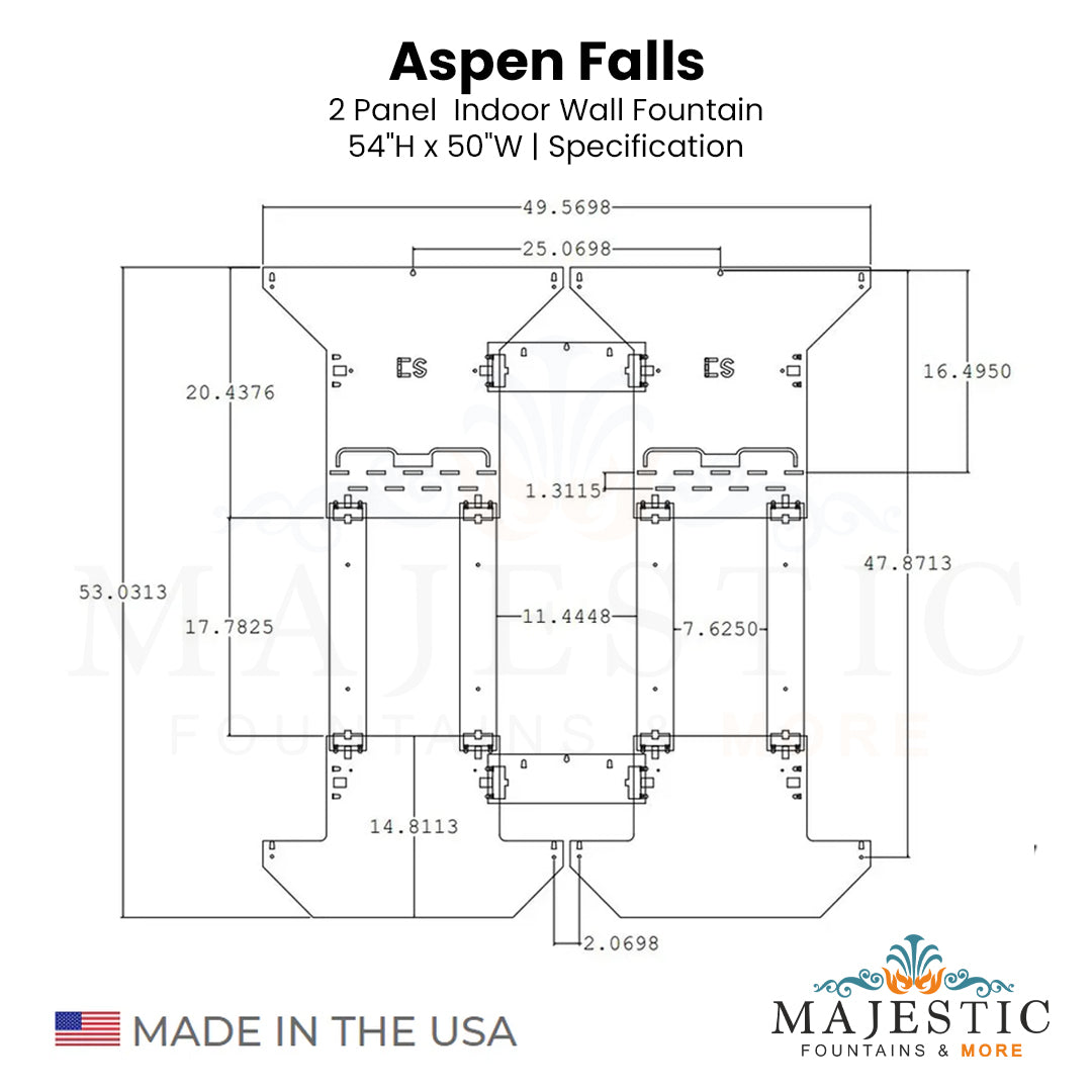 Aspen Falls  - Majestic Fountains