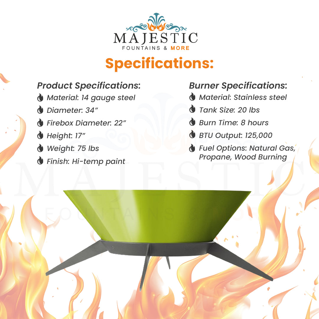 Astrofire Fire Pit - Majestic Fountains