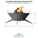 Astrofire Wood Burning Fire Pit - Majestic Fountains