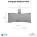 Autograph Headrest Pillow Size - Majestic Fountains