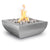 Avalon Square Fire Bowl in Stainless Steel - Majestic Fountains