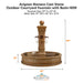Avignon Concrete Outdoor Courtyard Fountain With Basin - 1661 - Majestic Fountains