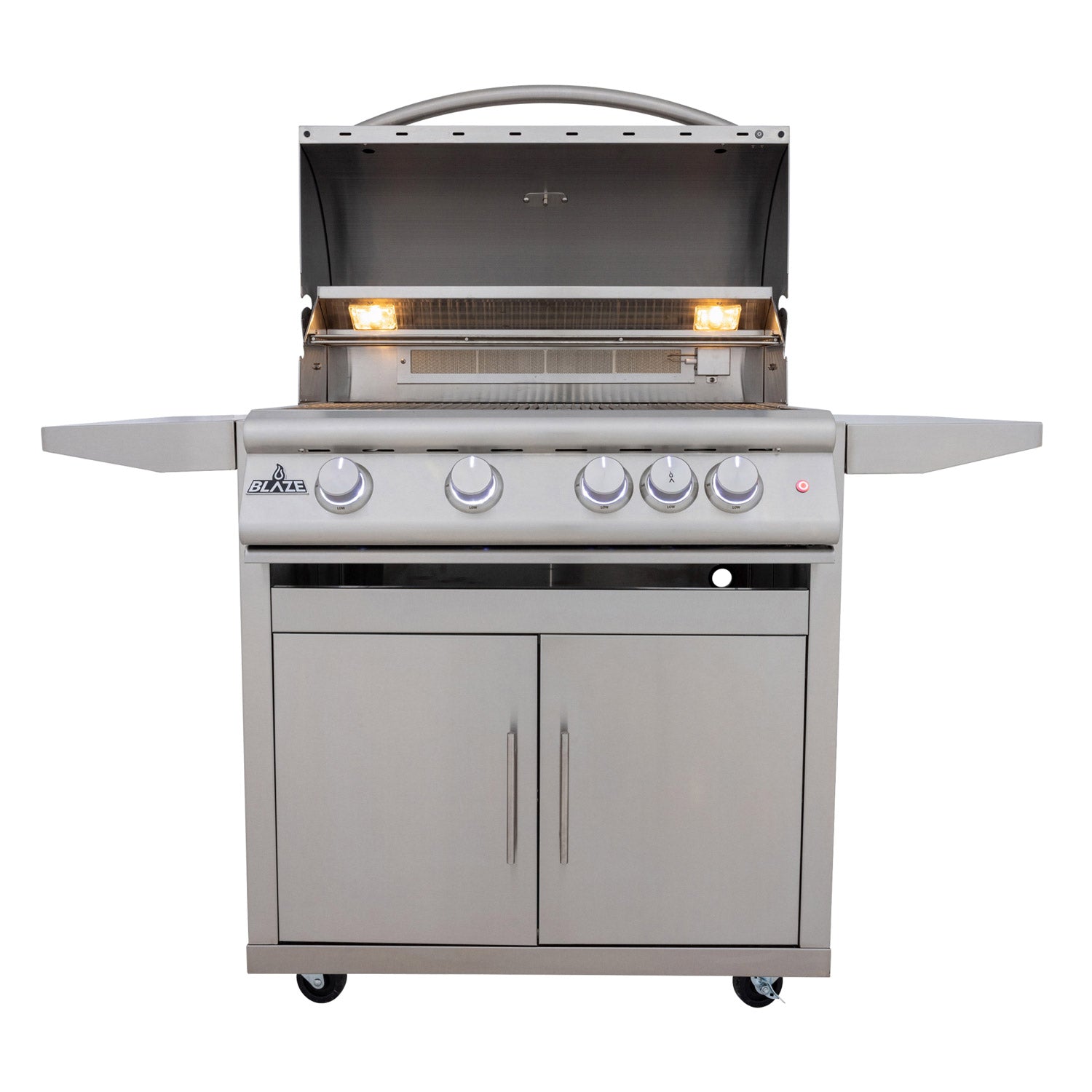 Blaze Premium LTE+ freestanding gas grill on cart
