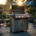 Blaze 32-inch 4-burner grill in 304 stainless steel