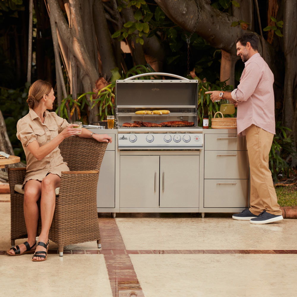 Blaze Marine Grade LTE+ 32-inch gas grill in 316L stainless steel