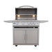 Blaze Marine Grade Premium LTE+ freestanding gas grill on cart