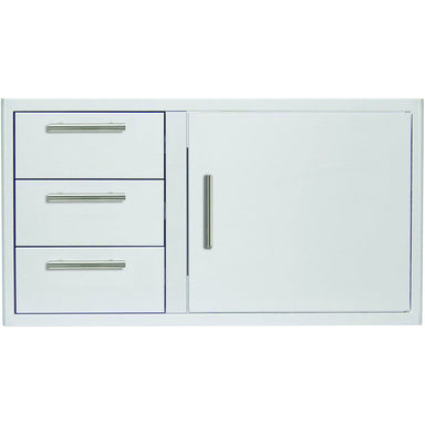 Blaze 39-Inch Access Door & Triple Drawer Combo