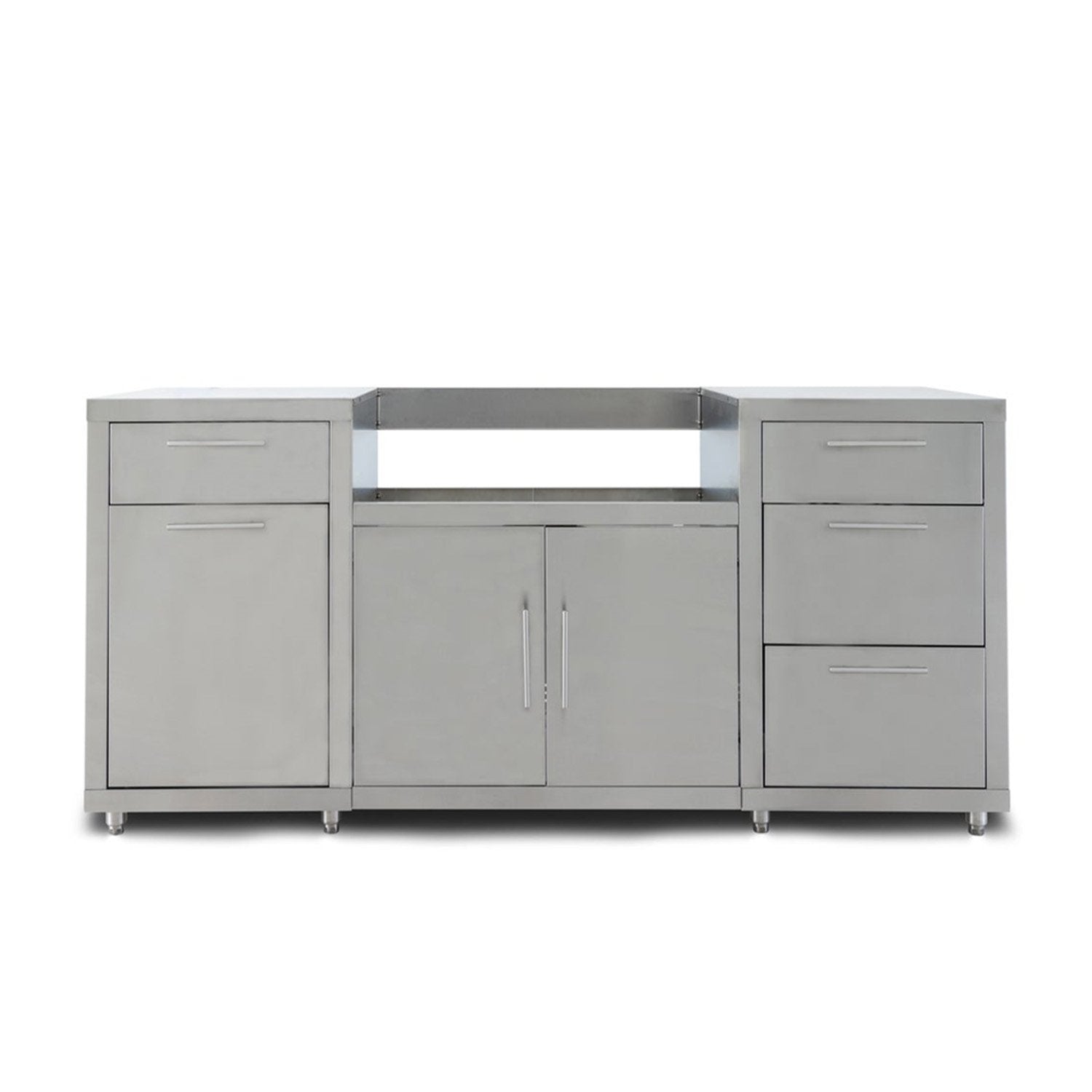 Blaze stainless steel ready-to-grill outdoor kitchen island