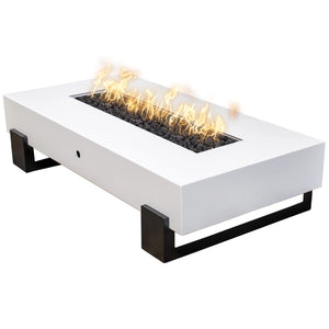 Baja Fire Pit in Powder Coated Steel - Majestic Fountains