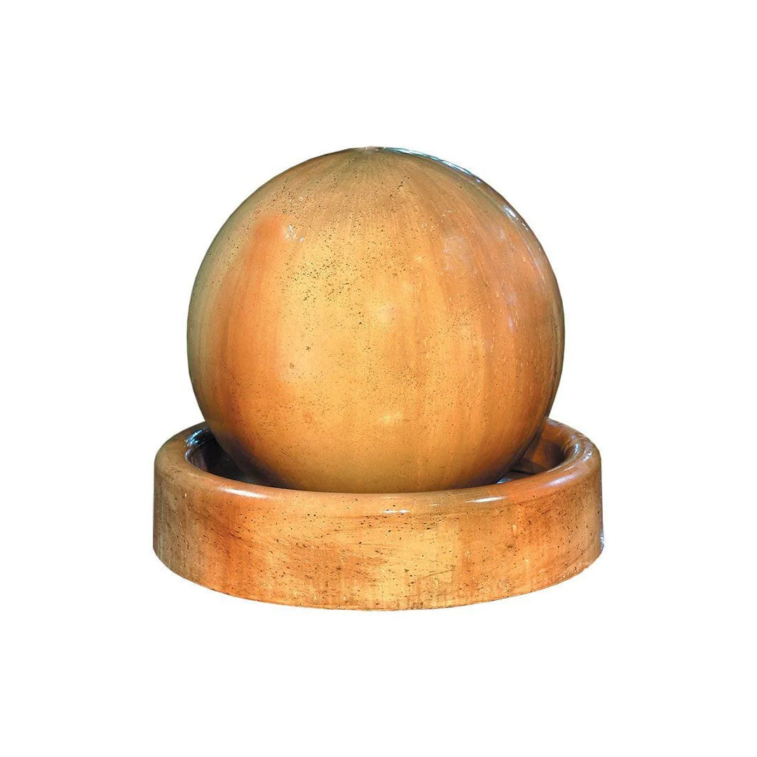 Ball And Ring Base Fountain in GFRC by Gist G-30F-BFBASE - Majestic Fountains