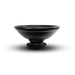 Banded Rim Fire Bowl with Pedestal in GFRC by Grand Effects - Majestic Fountains and More