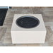 TessaRai 2 PC Square Fire Pit Table - Majestic Fountains and More