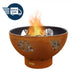 Beachcomber Wood Burning or Gas Fire Pit - by Fire Pit Art - Majestic Fountains