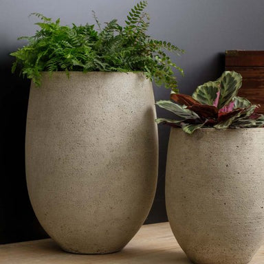 Bebel Planter in Cast Stone By Campania International - Majestic Fountains and More