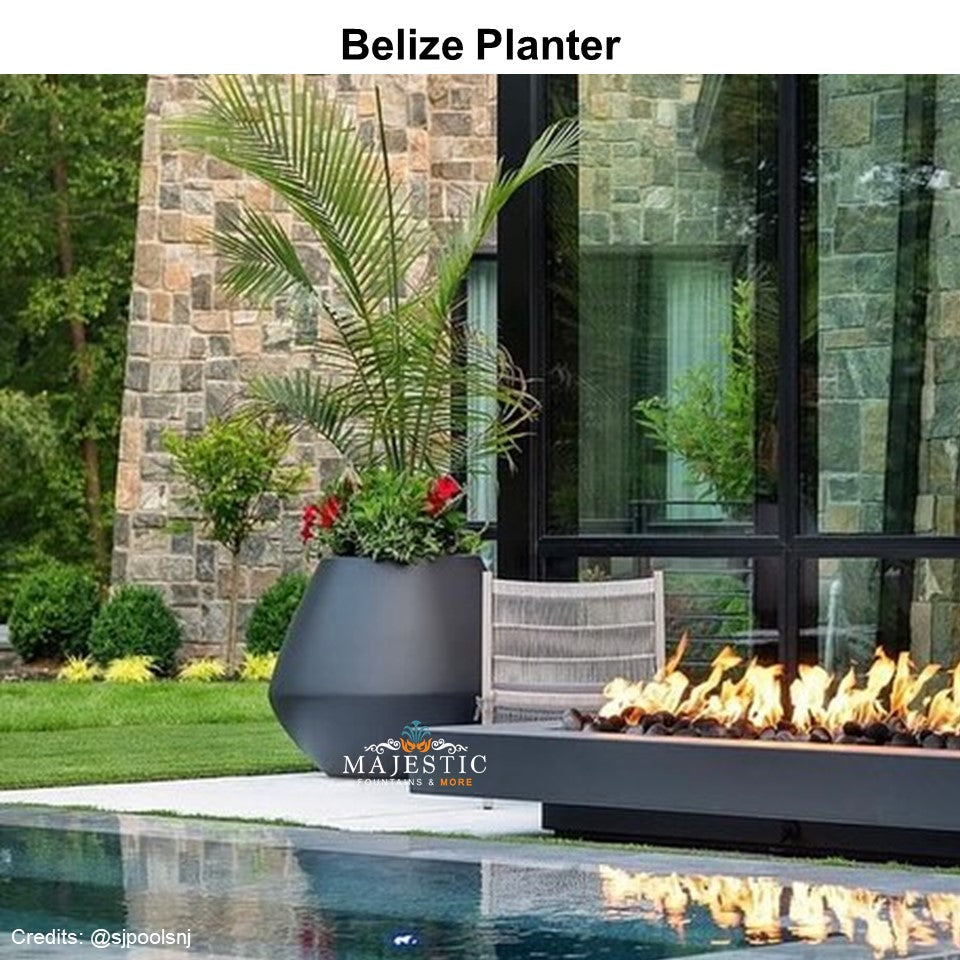 Belize Planter GFRC Concrete by Archpot - Majestic fountains and More.
