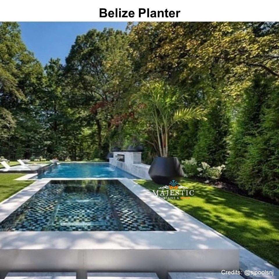 Belize Planter GFRC Concrete by Archpot - Majestic fountains and More.