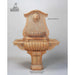 Bernini Lavabo Lion Head Concrete Outdoor Wall Fountain - 1066 - Majestic Fountains
