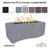Billow Fire Pit in Powder Coated Metal - Majestic Fountains and More