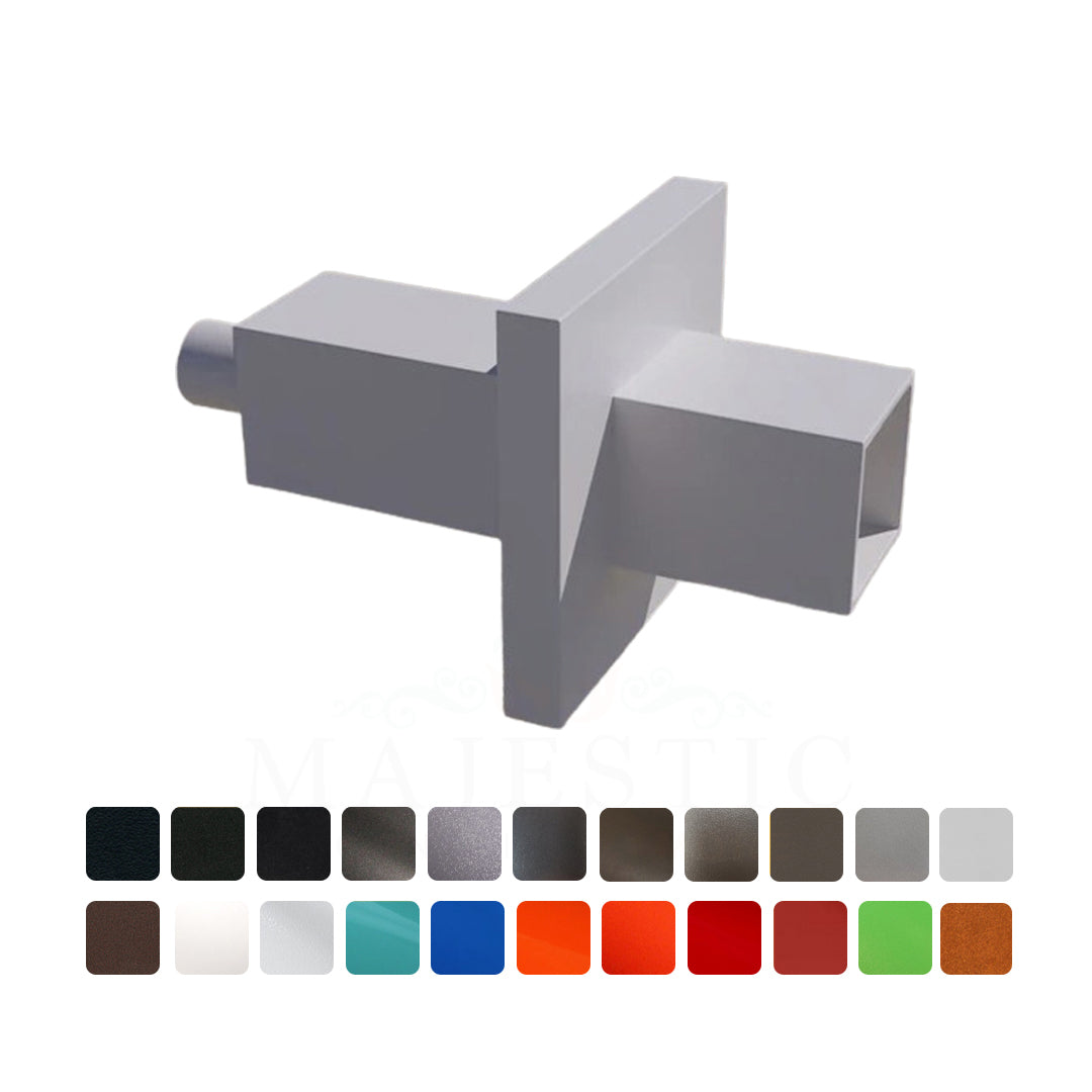 Box Scupper Thru Wall Short - Majestic Fountains