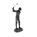 Boy Playing Golf Bronze Table Top Sculpture - Majestic Fountains
