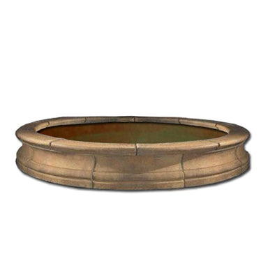 Bracci Basin in Cast Stone by Fiore Stone - Majestic Fountains and More.