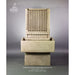 Brentwood Channel Outdoor Wall Fountain-1826-Majestic Fountains and More