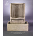 Brentwood Channel Outdoor Wall Fountain-1827-Majestic Fountains and More