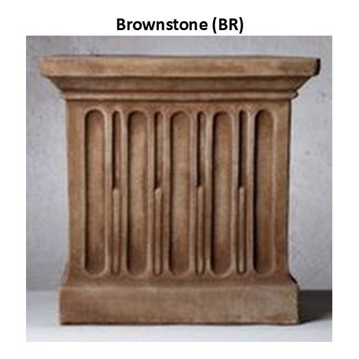 Brownstone Finish By Campania International-Majestic Fountains
