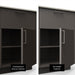 Blaze Golden Hour island cabinet finish samples