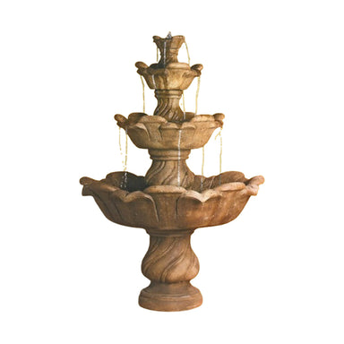 Cabo 4 Tiered Fountain in Cast Stone - Fiore Stone AV119-F - Majestic Fountains.jpg