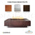 Cabo linear Metal Fire Pit - Majestic Fountains and More