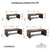 Calabasas Metal Fire Pit - Majestic Fountains and More