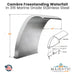 Cambre Freestanding Waterfall - Majestic Fountains