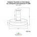 Campania Avignon Fountain in Cast Stone FT-290 - Majestic Fountains