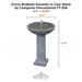 Campania Cirrus Birdbath Fountain in Cast Stone FT-246 - Majestic Fountains