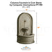 Campania Colonna Fountain in Cast Stone FT-195 - Majestic Fountains