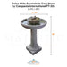 Campania Dolce Nido Fountain in Cast Stone FT-326 - Majestic Fountains