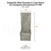 Campania Dragonfly Wall Fountain in Cast Stone FT-196 - Majestic Fountains