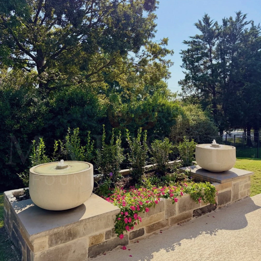 Campania Echo Park Fountain in Cast Stone FT-302 - Majestic Fountains