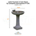 Campania Juliet Fountain in Cast Stone FT-310 - Majestic Fountains