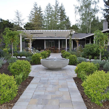 Campania Large Girona Fountain in Cast Stone FT-300 - Majestic Fountains