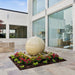 Campania Large Sphere Fountain in GFRC GFRCFT-1106 - Majestic Fountains